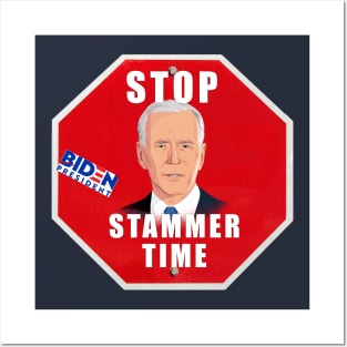 Stop Stammer Time Posters and Art